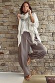 Hush Pillow Cotton Classic Barrel Pant Earth